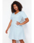 Trendyol Рокля Plus Size с лиосел - Pepit.bg