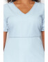 Trendyol Рокля Plus Size с лиосел - Pepit.bg