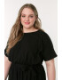 Trendyol Рокля Plus Size с връзка - Pepit.bg