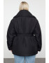 Trendyol Зимно яке с колан Plus Size - Pepit.bg