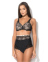 Triumph Black&Beige Bra - Pepit.bg