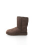 UGG Australia Велурени кафяви боти без връзки - Pepit.bg