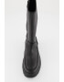 UGG Кожени боти Ashton - Черен - Pepit.bg