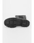 UGG Кожени боти Ashton - Черен - Pepit.bg