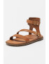 UGG Кожени сандали Solivan с каишки - Pepit.bg