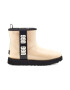 UGG Непромокаеми боти Classic Clear Mini - Черен/Крем - Pepit.bg