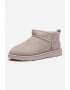 UGG Непромокаеми велурени боти Classic Ultra Mini - Pepit.bg