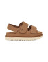 UGG Сандали с отворена пета и равна платформа - Pepit.bg