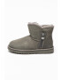 UGG Велурени боти Bailey с цип и вълнена подплата - Pepit.bg