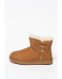 UGG Велурени боти Bailey с декоративен цип - Pepit.bg