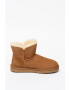 UGG Велурени боти Bailey с декоративен цип - Pepit.bg