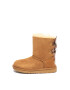 UGG Велурени боти Bailey с панделки - Pepit.bg