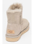 UGG Велурени боти Bailey с цип и вълнена подплата - Pepit.bg