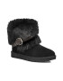 UGG Велурени боти Classic Buckle Mini с еко пух - Pepit.bg