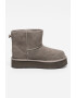 UGG Велурени боти Classic Mini - Pepit.bg