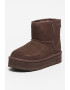 UGG Велурени боти Classic Mini - Pepit.bg