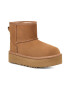 UGG Велурени боти Classic Mini - Pepit.bg