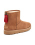 UGG Велурени боти Classic Mini - Pepit.bg