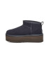 UGG Велурени боти Classic Ultra Mini - Pepit.bg