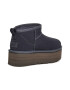 UGG Велурени боти Classic Ultra Mini - Pepit.bg