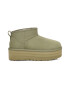 UGG Велурени боти Classic Ultra Mini - Pepit.bg