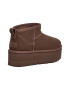 UGG Велурени боти Classic Ultra Mini - Pepit.bg