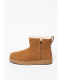 UGG Велурени боти Classic Zip Mini - Pepit.bg