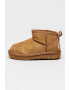 UGG Велурени боти Dazzle с цип - Карамел - Pepit.bg