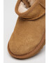 UGG Велурени боти Dazzle с цип - Карамел - Pepit.bg