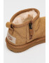 UGG Велурени боти Dazzle с цип - Карамел - Pepit.bg