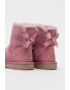 UGG Велурени боти Mini Bailey Bow II - Pepit.bg