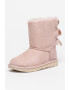 UGG Велурени боти Mini Bailey Bow II - Pepit.bg