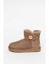 UGG Велурени боти Mini Bailey Button - Pepit.bg