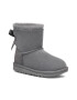 UGG Велурени боти Mini Bailey с панделка - Pepit.bg