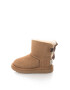 UGG Велурени боти Mini Bailey с панделка - Карамел - Pepit.bg