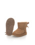 UGG Велурени боти Mini Bailey с панделка - Карамел - Pepit.bg
