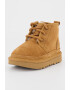 UGG Велурени боти Neumel II с връзки - Тъмножълт - Pepit.bg