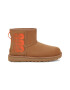 UGG Велурени боти с лого - Pepit.bg