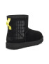 UGG Велурени боти с лого - Pepit.bg