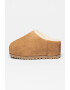 UGG Велурени обувки Mules с равна платформа - Pepit.bg