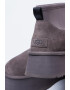 UGG Велурени зимни боти Classic Mini Dipper с текстил - Pepit.bg