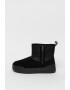 UGG Велурени зимни боти Classic Tech Mini с текстил - Pepit.bg