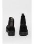 UGG Велурени зимни боти Classic Tech Mini с текстил - Pepit.bg