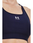 Under Armour Фитнес бюстие Authentics с изрязан гръб - Pepit.bg