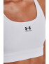 Under Armour Фитнес бюстие Authentics с изрязан гръб - Pepit.bg