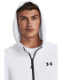 Under Armour Фитнес худи Unstoppable с цип - Бял/Сив - Pepit.bg
