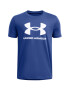 Under Armour Фитнес тениска Sportstyle с лого - Pepit.bg