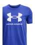 Under Armour Спортна тениска Sportstyle с лого - Pepit.bg