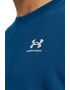 Under Armour Тренировъчен суитшърт Icon - Бял/Петролно синьо - Pepit.bg