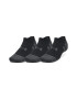 Under Armour Унисекс фитнес чорапи до глезена - 3 чифта - Pepit.bg